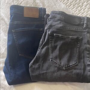 Hugo Boss Navy and Charcoal Jeans